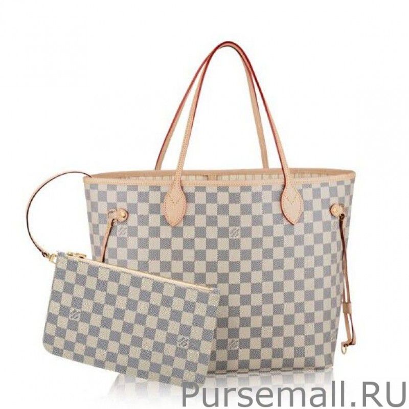Neverfull MM Damier Azur Canvas N41361