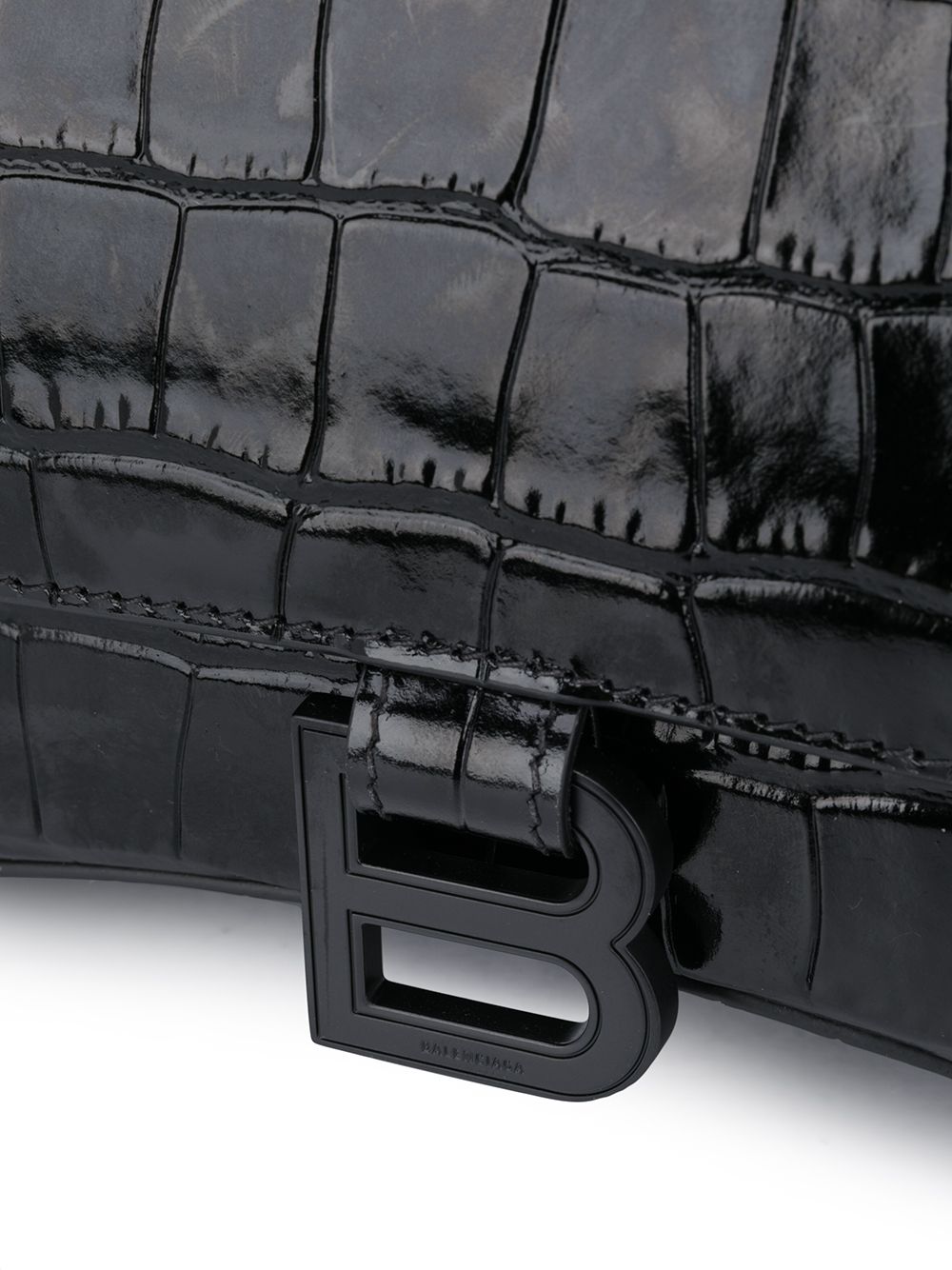 Ba*len*cia*ga s hourglass top handle tote