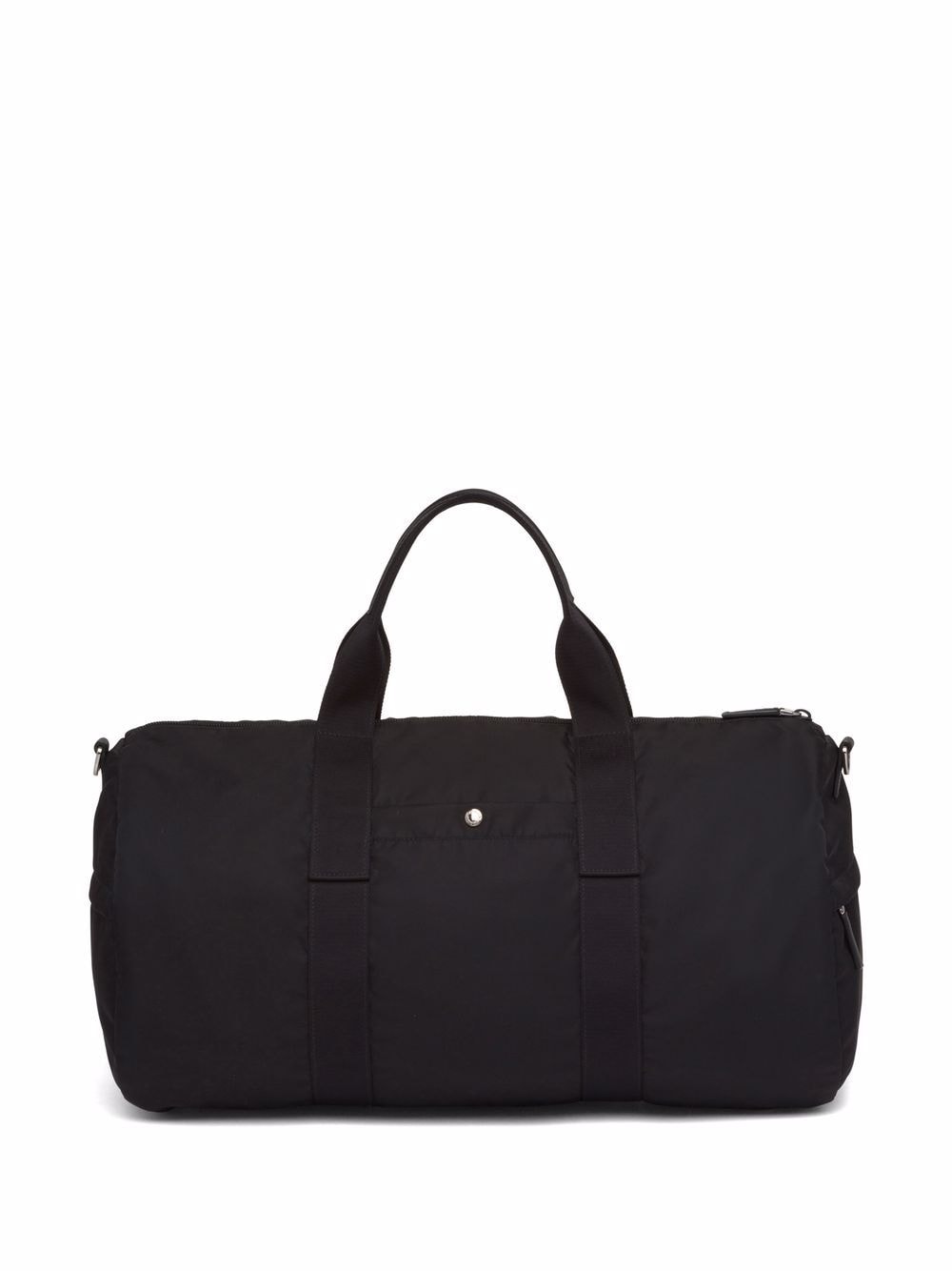 Pra*a logo-embossed saffiano leather bag