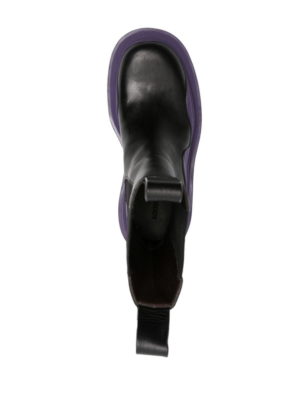 Bo*te*ga ve*ne*ta tire leather chelsea boots