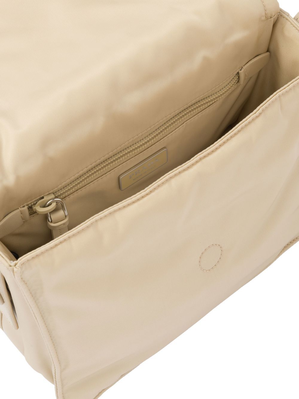 Pra*a small padded re-nylon shoulder bag