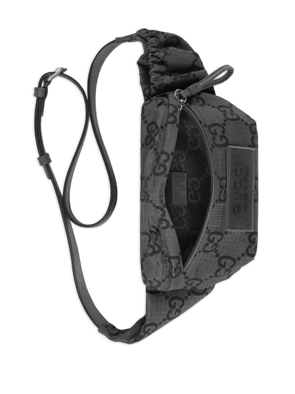 G*u*i maxi gg logo-patch belt bag