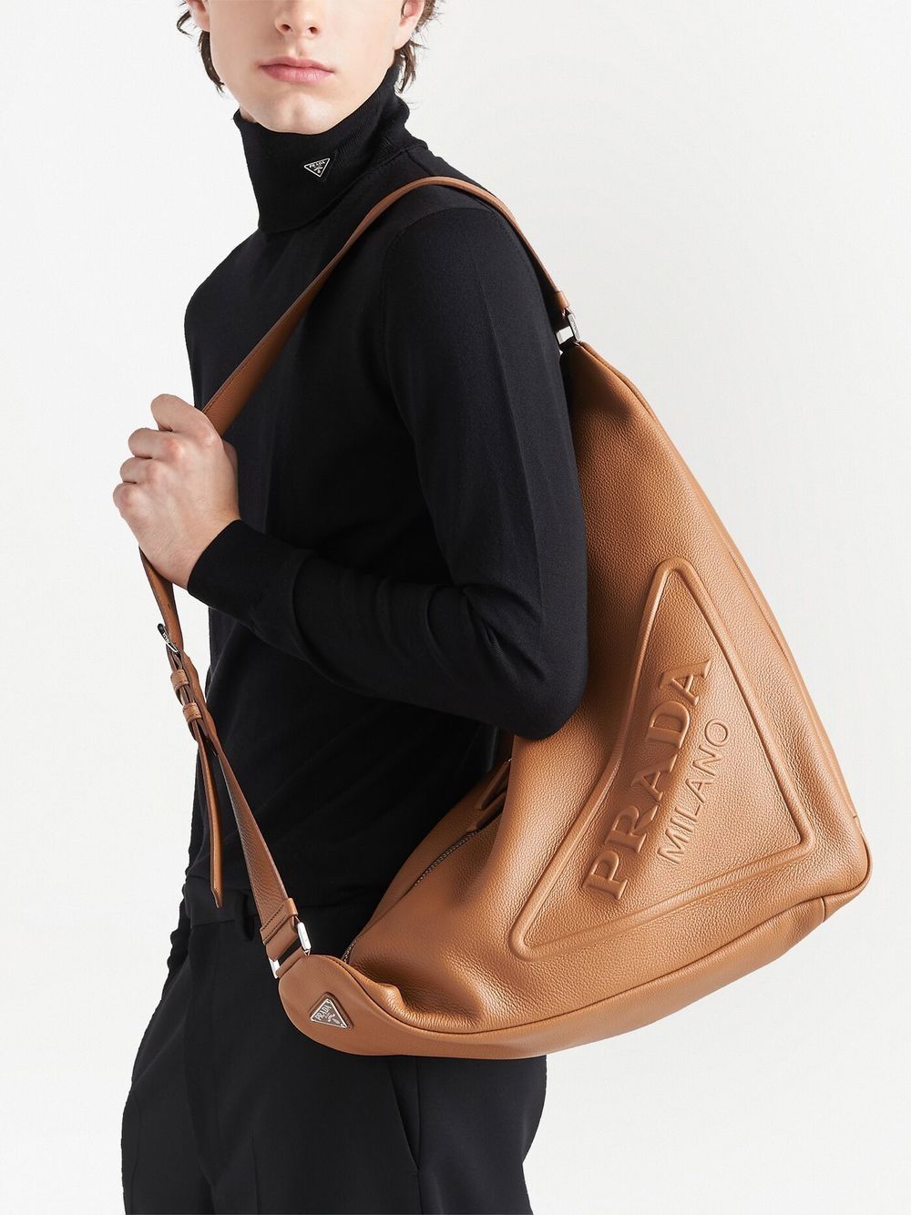 Pra*a large Pra*a triangle shoulder bag
